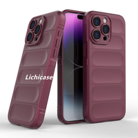 Lichicase Simple couleur unie liquide sensation de peau coque de téléphone pour rien téléphone 3 3A 3A Pro couverture de téléphone en Silicone