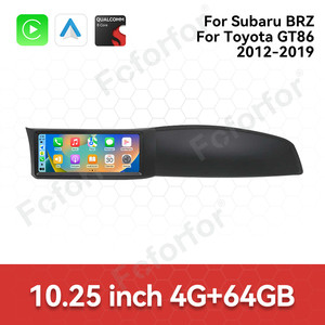 Autoradio 10.25 ''pour Subaru BRZ pour Toyota GT86 2012-2019 <span class=keywords><strong>Android</strong></span> 13 GPS Navigation lecteur multimédia affichage sans fil - Product Image 5