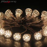 DC24v 60mm 18 LEDS RGBA Pixel LED Blub UCS8904 IC Cabochon Éclairage pour Manèges d'Attraction
