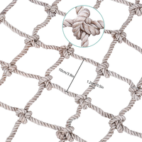 Barre de sport Swing Polyester Net Protection Escalade Clôture Décor Maille avec Service de Traitement de Coupe Personnalisé