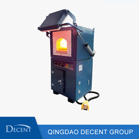 Four de Cupulation Industriel de Qualité Supérieure pour Fusion à 1200°C, 380V, avec Protection de Sécurité et Récupération Précise de l'Or et de l'Argent, Options de 50/100/168 Cuvelles