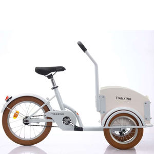Vélo cargo en gros avec boîte avant plus large pour transporter des enfants, des marchandises, des animaux de compagnie, avec 3 roues, grande capacité pour faire <span class=keywords><strong>les</strong></span> courses, promener <span class=keywords><strong>les</strong></span> chiens, voyager - Product Image 6