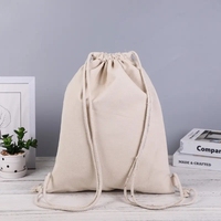 Sac à dos à cordon personnalisable de haute qualité pour l'emballage Sac à poussière Style de logo personnalisé pour le shopping