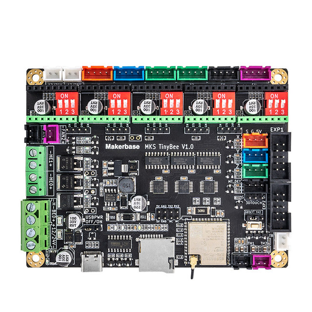 3D Printer Motherboard MKS TinyBee V1.0 Control Board ESP32 WIFI MINI12864 Made in China
