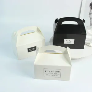 mubarak gift box Party Favors eid mubarak decoration ramadan 2022 Portable Cake Box ramadan Gift Box Packaging