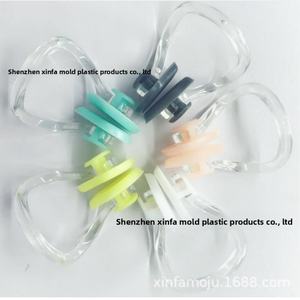 Dustproof and <b>Waterproof</b> Soft <b>Silicone</b> Earplug & Nose Clip Set Soundproof Universal Swimming Gear with Rope Conveniently Boxed - Product Image 6