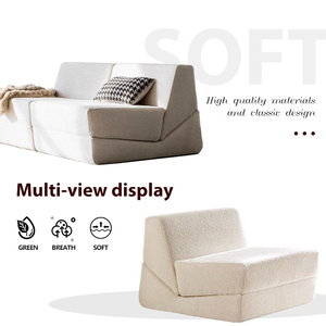 Sofá Seccional de Espuma al Vacío, Sofá Moderno de Esponja Comprimida, Mueble de Lujo, Sofá Cama Simple Comprimido - Product Image 5