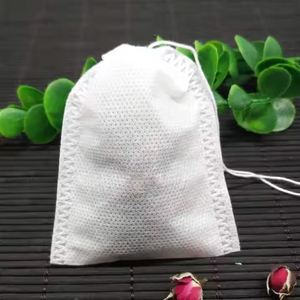 Custom Tea <b>Bags</b> Wholesale Empty Tea Filter <b>Bag</b> Large and Big 20*25CM 20*30CM 25*30CM Nonwoven Tea <b>Bags</b> with Draw <b>Strings</b> - Product Image 2