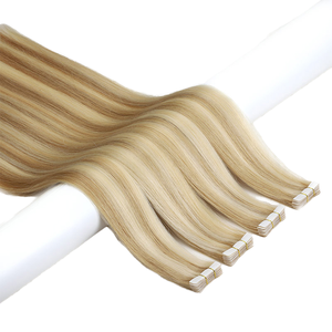 Extensiones de Cabello Ruso Remy Premium con Cinta Adhesiva Invisible, 100% Cabello Humano Virgen Remy Liso, Cinta Adhesiva sin Costuras, Venta al por Mayor - Product Image 2