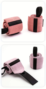 Correas de Muñeca para Levantamiento de Pesas de Alta Calidad, Ajustables, para Gimnasio, Entrenamiento de Powerlifting, Bandas de Soporte, Accesorios de Fitness - Product Image 5