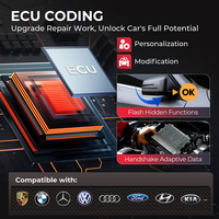 LAUNCH CRP919X Scanner bidirectionnel OBD2 avec écran 7 pouces, outil de diagnostic complet du système et codage de clés pour voitures du monde entier de 1996 à 2022