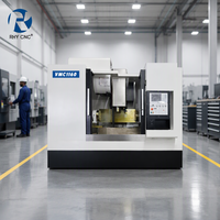 Centre d'usinage vertical 5 axes VMC1160, commande numérique FANUC, haute précision 0,005 mm, changeur d'outils automatique pour pièces complexes