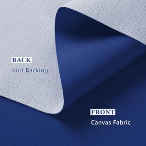 Tissu en toile tissée 100 % polyester élastique, enduit anti-boulochage, couleur unie, personnalisable, pour vêtements rigides, 70 g/m², coloré - Product Image 5