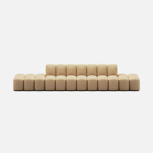 Canapé modulaire convertible en forme de serpent sans fin pour restaurant, semi-circulaire, de luxe, pour salon - Offre spéciale - Product Image 3