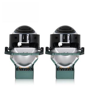 Proyector de Lente Bi-LED de 3 Pulgadas, Faro Delantero de Luz Alta/Baja, 70W, 12V, 6500LM, Ajuste Universal, Luces de Conducción Dobles, LED Láser para Automóvil - Product Image 1