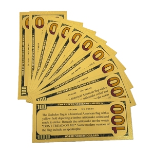 2026 Amerika VS 'Don't Tread on Me' bankbiljet in 24K verguld goud voor cadeaus - Product Image 3