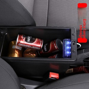 Couvercle de console Centra de boîte d'accoudoir de voiture personnalisé pour le modèle <span class=keywords><strong>Captur</strong></span> 2014 Clio4 améliorer le stockage intérieur - Product Image 3