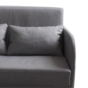 Fauteuil-lit <span class=keywords><strong>convertible</strong></span> moderne et réglable en tissu avec cadre pour chambre ou salon - Product Image 4
