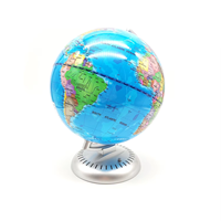 Lampe suspendue Globe World Globe de 20 cm de diamètre illuminée dans l'obscurité avec LED personnalisée en usine