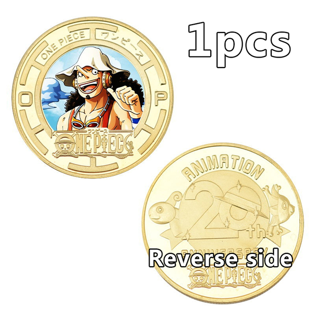 ワンピース　記念メダル ルフィ ワンピース メダルセット ルフィ - メルカリ