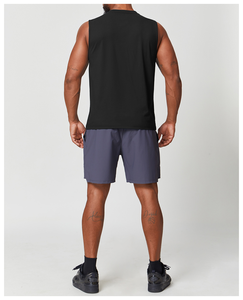 Canotta da Yoga Rinfrescante in Modal da Uomo, Traspirante, Senza Maniche, per Allenamento Fitness, Vestibilità Ampia, Spalle Larghe, Gilet da Palestra - Product Image 4