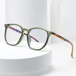 نظارات إضاءة باللون الأزرق بصري مصنوعة في الصين بإطار إضاءة مضاد للون الأزرق للبيع بالجملة
