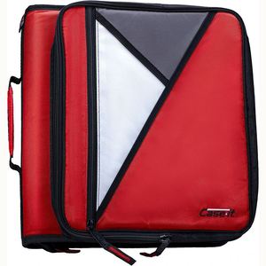 <b>Case</b>-it Factory Wholesale 2 Inch Zipper Binder 3 Ring Binder 6-Pocket Expanding <b>File</b> Durable - Product Image 5
