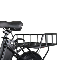 Vélos cargo à 2 roues, vélo cargo électrique très vendu, vélo cargo familial avec batterie lithium interchangeable de 13 Ah
