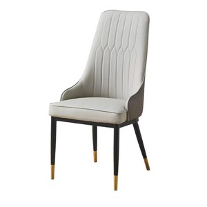 Chaise de salle à manger moderne à dossier haut et rembourrée pour la maison, l'hôtel et les salles de réunion - Product Image 3