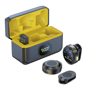 J6 professionale di grado vero risvolto Wireless trascinamento due microfono DSP riduzione del rumore HD Radio uno traino due Live Mini microfono Stereo HIFI - Product Image 1