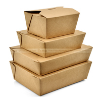 Wegwerp Ambachtelijke Voedsel Deli Box Voor Afhaallunch Rijstdoos
