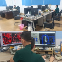 Luces Móviles con Zoom y Enfoque Ajustable 4 en 1 de 108 LED y 36 LED; Iluminación Ambiental; Placa Base de Control Personalizada PCB/PCBA