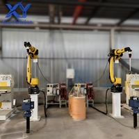 Nouvelle machine de soudage robotisée industrielle FANUC à 6 axes, boîte de vitesses 1 kW, charge utile de 12 kg, entraînement servo-électrique pour soudage SAW/TIG/MIG, PLC