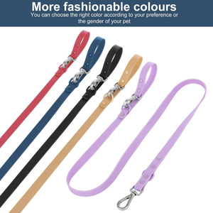 Correa Doble para Perros Personalizada, Impermeable, de PVC, Ajustable, Manos Libres, Multifuncional, con Hebilla Metálica Resistente - Product Image 3