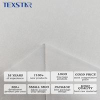 Tissu tricoté interlock en polyester pour impression par sublimation, idéal pour les textiles de maison, les vêtements, les robes, les survêtements et les chemises