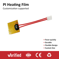 Película Calefactora de Poliimida Flexible con Pantalla Digital de Temperatura 12V 24V 110V 220V