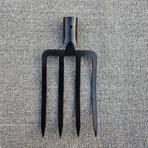 Fourche de jardin en acier monobloc de haute qualité <span class=keywords><strong>à</strong></span> quatre <span class=keywords><strong>dents</strong></span> pour creuser - Product Image 1