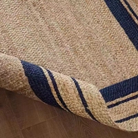 Tapis tissé à la main en jute chinois tapis tapis inde tapis de jute tapis pour hôtel de villégiature au sol