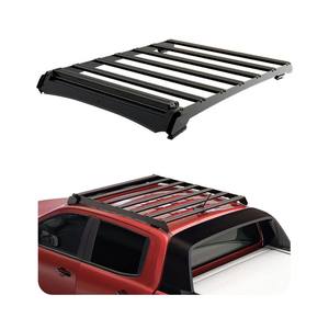 Kit de galerie de toit pour <span class=keywords><strong>Ford</strong></span> <span class=keywords><strong>Ranger</strong></span> T6 <span class=keywords><strong>Wildtrak</strong></span> Raptor(2012-2022) 4x4 tout-terrain/SUV accessoires extérieurs porte-bagages avant - Product Image 3
