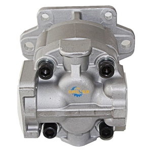 Chargeuse sur pneus Pompe triple pilote WA300L-1 WA320-3 705-55-24130 Pompe hydraulique à engrenages à 3 étages pour remplacement Komatsu - Product Image 3
