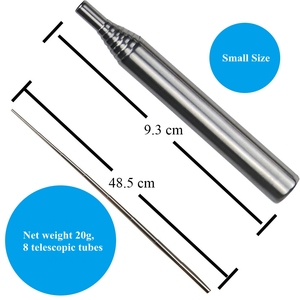 Ngoài Trời Lửa Trại Bellows Lửa Bellow BBQ Blower Thép Không Gỉ Ống Lửa Pocket Dưới Thép Không Gỉ Torch - Product Image 3