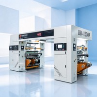 Laminateur automatique haute vitesse sans solvant BD-400, machine de laminage économe en énergie pour la production de sachets rétractables pour l'alimentation et les boissons