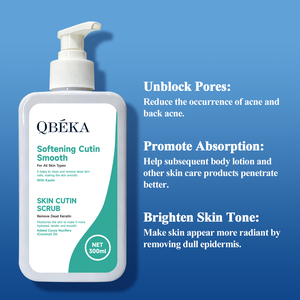 QBEKA Produits <span class=keywords><strong>de</strong></span> <span class=keywords><strong>bain</strong></span> Soins du corps Gommage cutané blanchissant exfoliant hydratant nettoyant en profondeur pour tous types <span class=keywords><strong>de</strong></span> peau - Product Image 4