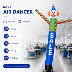 Muñeco Inflable Personalizado de Dibujos Animados, Bailarín Aéreo, para Promoción de Apertura de Tiendas y Ventas al Aire Libre, Figura Inflable de Juguete - Product Image 6