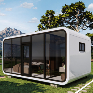 Maison préfabriquée Maisons modernes préfabriquées Remorque de voyage Maison Capsule Style moderne Structure en acier <span class=keywords><strong>Constructeur</strong></span> de maison - Product Image 4