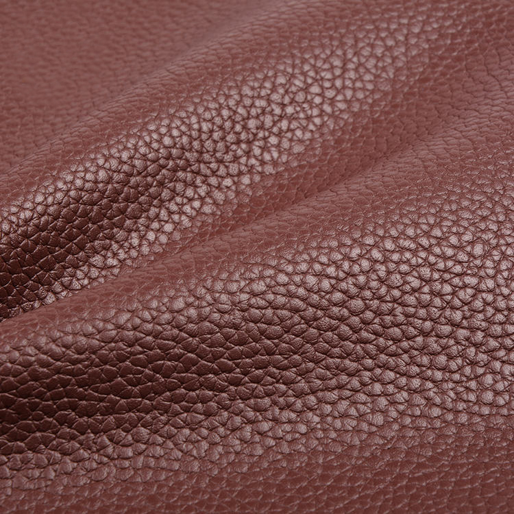 Hot Selling New Design Abrasion Resistant PVC Fabrics Roll Imitation Synthetic Leather for Furniture