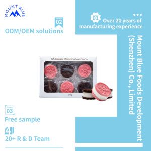 Galletas de Chocolate Sólido con Café y Malvaviscos en Caja de Regalo Decorativa para Dulces Diarios y Regalos Navideños - Product Image 5