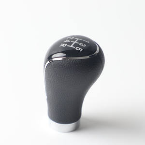 Pommeau de levier de vitesse universel en cuir ergonomique pour voiture, transmission manuelle à 5 vitesses - Product Image 4