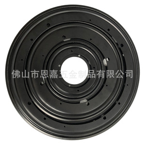 Enjia Swivel Plate <b>9</b> Inch Electrophoresis Black <b>Iron</b> Display Rack Rotating Furniture - Product Image 2