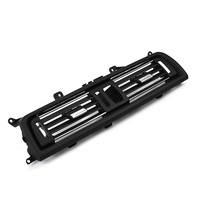 Grille d'aération centrale du tableau de bord 64229166885 compatible avec BMW Série 5 F10 F11 F18 Série 6 F06 2010-2017